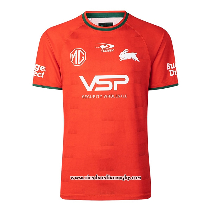 Camiseta South Sydney Rabbitohs Rugby 2026 Entrenamiento Rojo